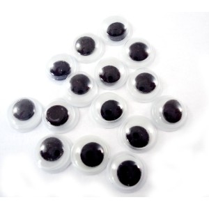 OLHO DE BONECA N15 COM 12 UNIDADES