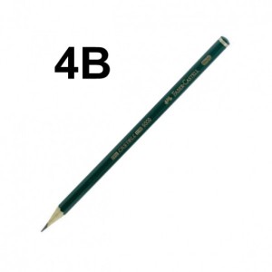 LÁPIS DESENHO 4B FABER CASTELL